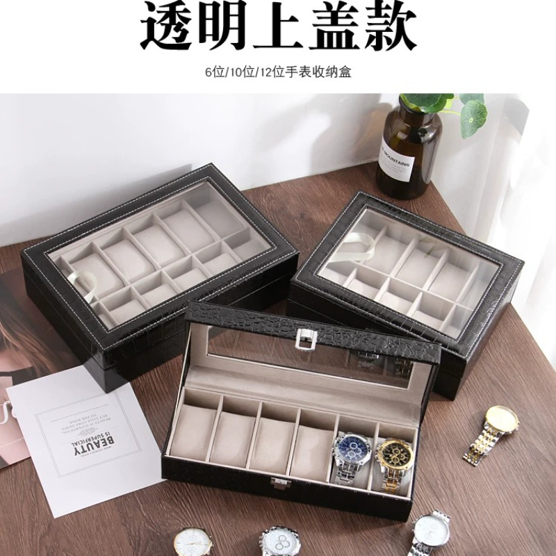 European Leather Watch Storage - Watch Display Box ulasan dan harga