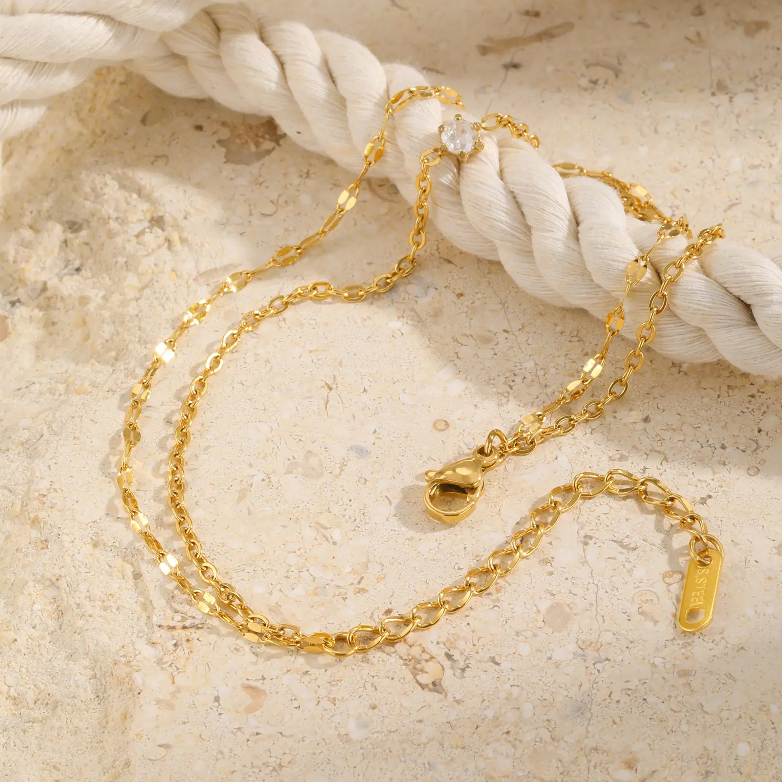 Waterproof Layered Anklet Brac - Jc Jewelry & Watches Photos ulasan dan harga